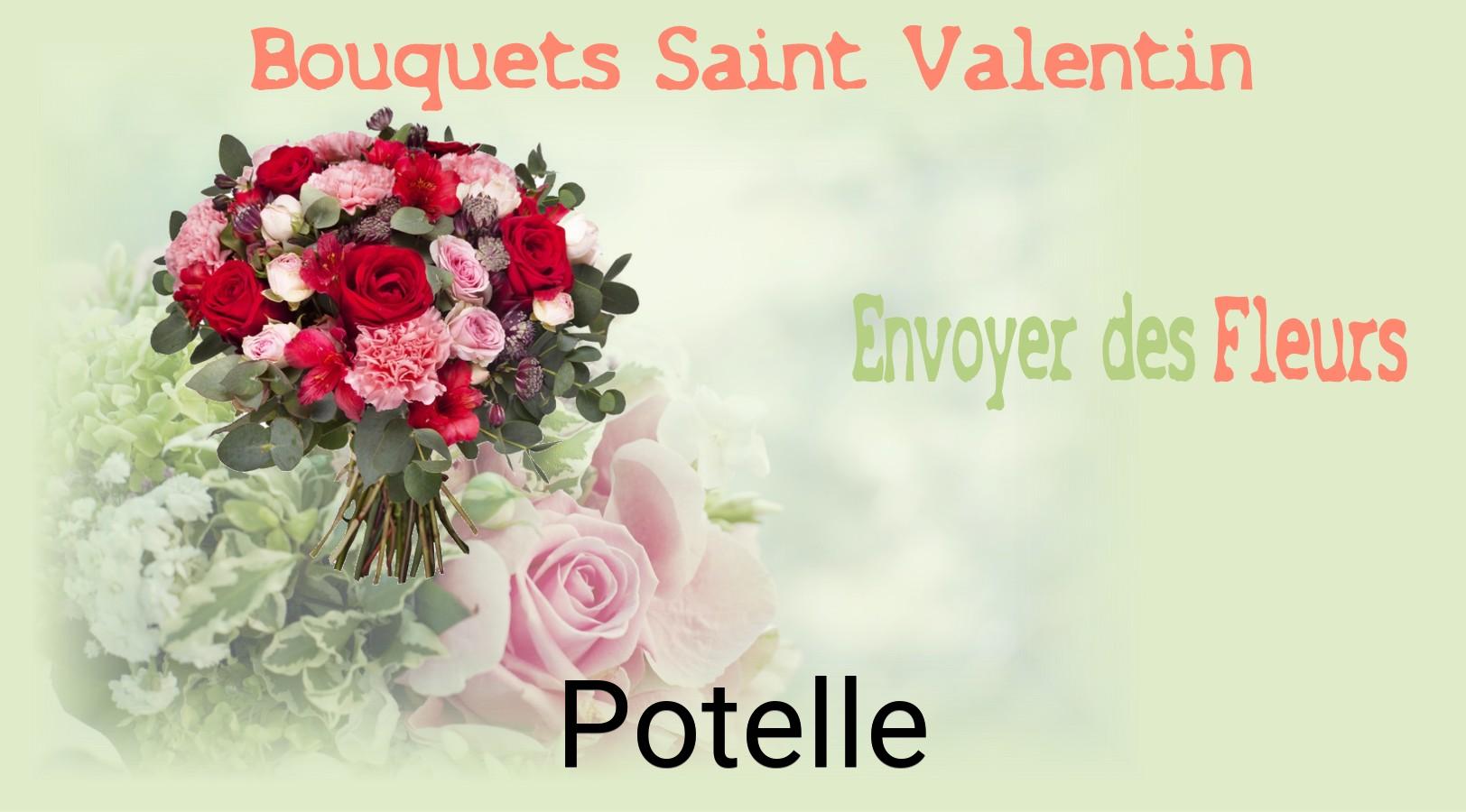 Roses de Saint-Valentin livrées à Potelle